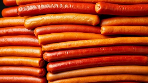 Assortment of best hot dogs in New Jersey neatly displayed