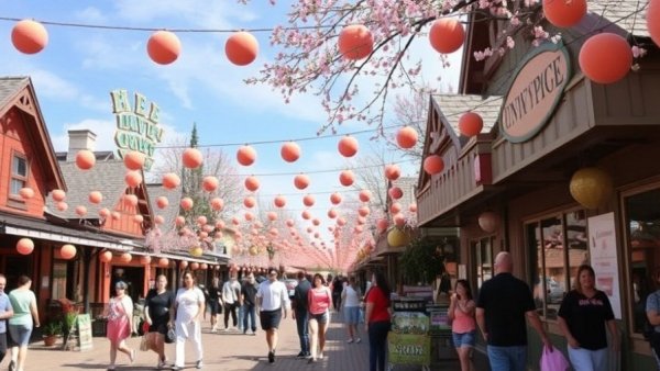 Peach Festival at the Shoppes at Dragon Village