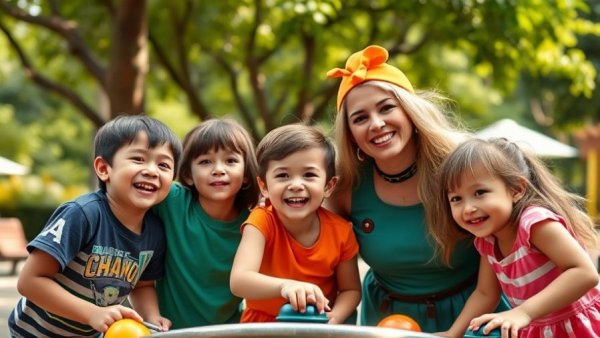 Children enjoying games at a resort's kids club.