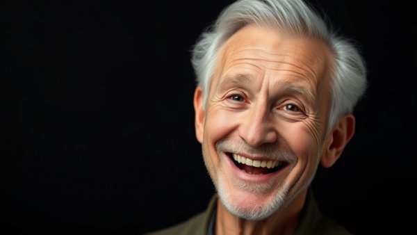 Smiling older man in New Jersey arts reviews portrait