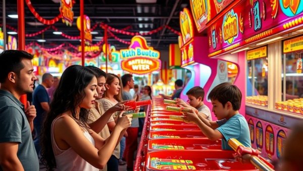 Carnival game excitement at New Jersey events
