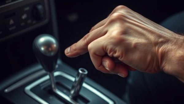 Close-up of hand gripping a stick shift, symbolizing stick shift popularity.
