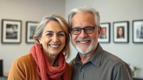 Two people smiling in an office, related to Sherrill misconduct probe New Jersey.