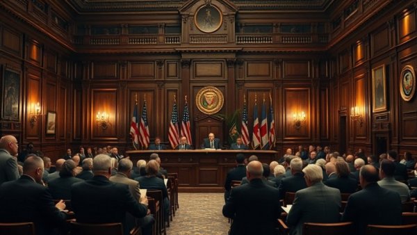 Monochrome gray placeholder for New Jersey voter fraud hearing concept.