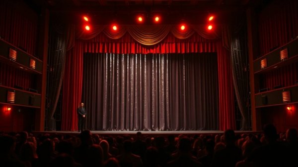 New Jersey Stage events September 2026 theater scene with dramatic lighting.