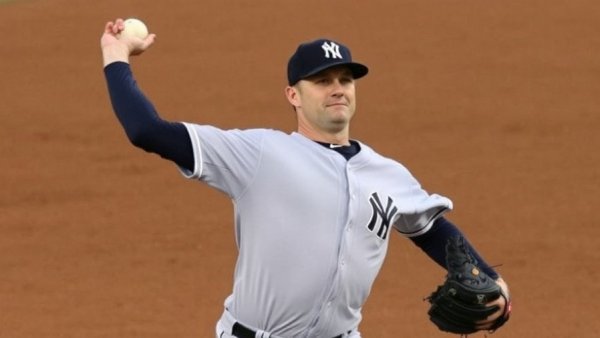 [espn.com] Rasmussen silences Yankees with near no-hitter in Game 1 win