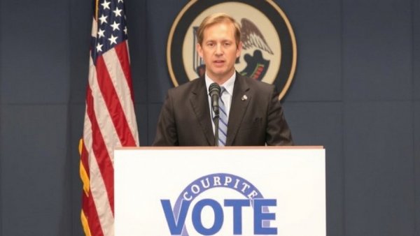 Sherrill unveils voter registration reforms after MVC review