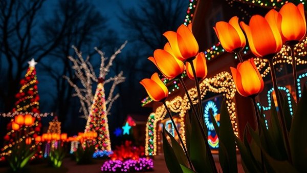 New Jersey Christmas events bright light display