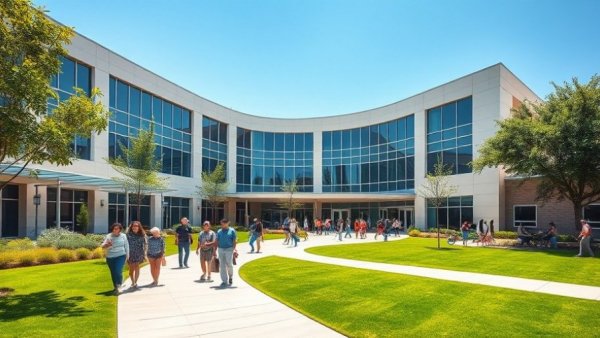 Central Jersey Family Health Consortium building exterior on a sunny day