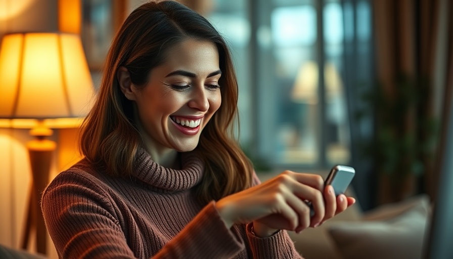 AI-powered SEO discoverability metrics with Woman looking at smartwatch