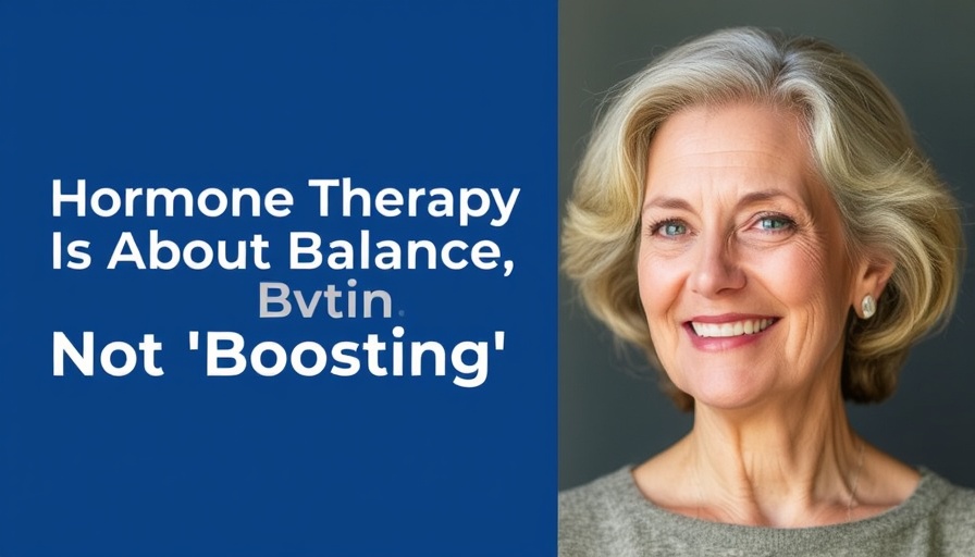 Why Hormone Therapy Is About Balance, Not “Boosting” – The Truth About Bio-Identical HRT