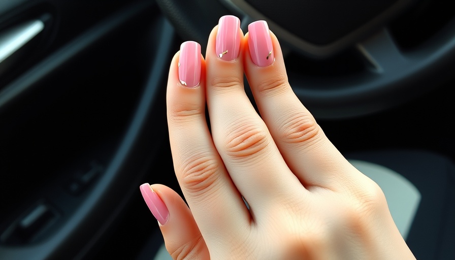 October Lifestyle Trends: Stylish manicure with gold and leopard designs.