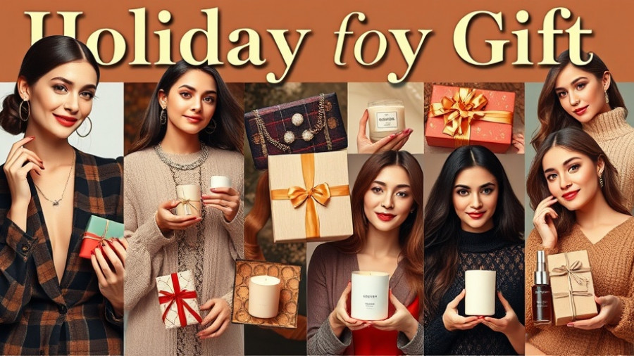 Holiday gift ideas for her: jewelry, fashion, and more.