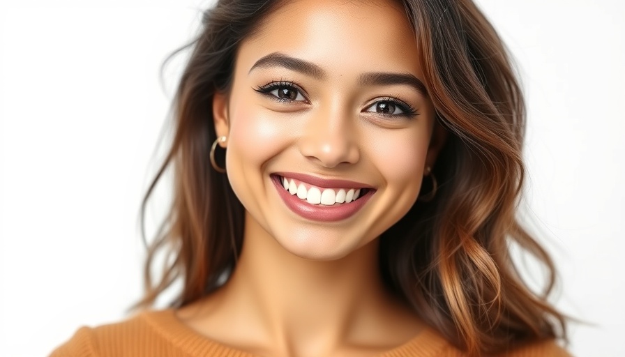 Portrait of confident young woman smiling, vaccine benefits highlight.