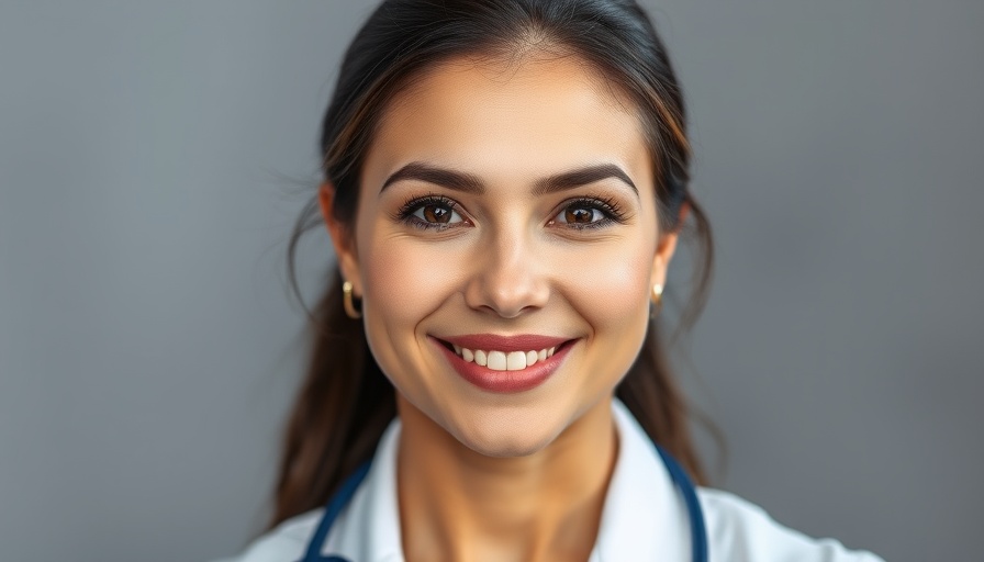 Female dentist portrait, representing orthodontic treatment timing.