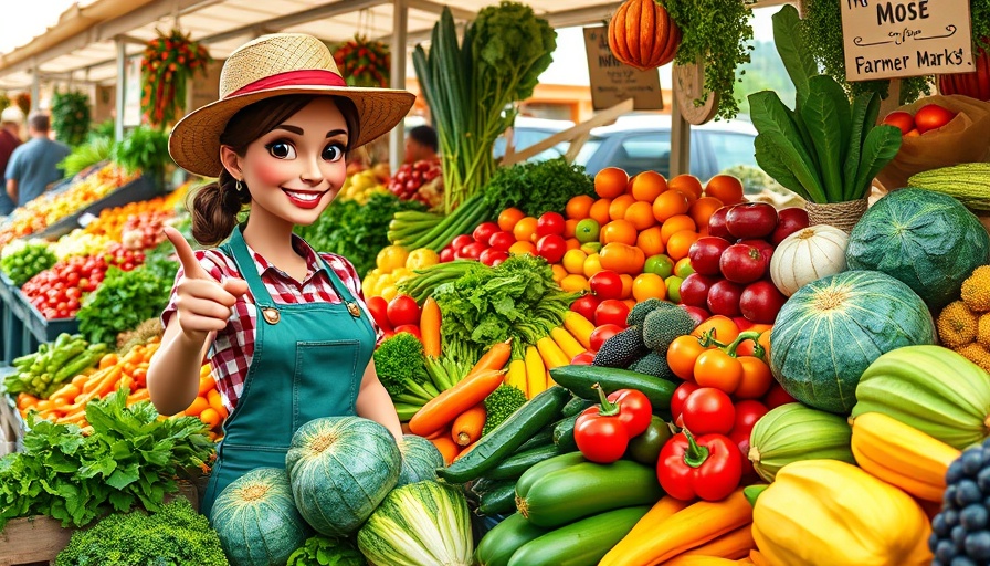 Winter Park attractions: colorful farmer's market vegetables