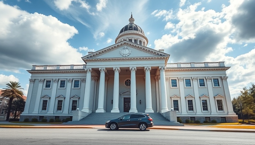 Historic courthouse in Bartow with classical architecture, Bartow attractions.