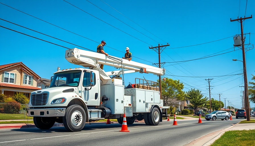 Utility maintenance in Florida impacting utility bills.