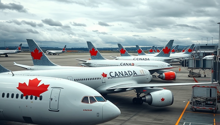 Airplanes parked at airport, Aeroplan pricing changes.