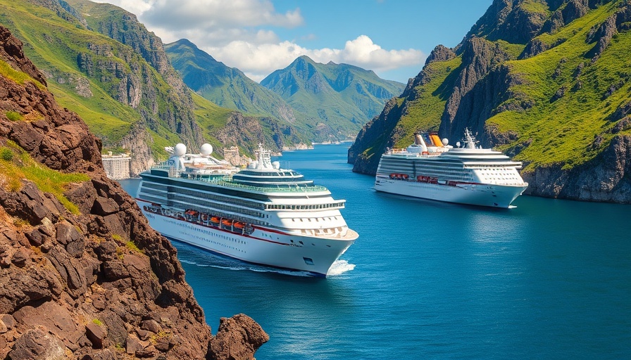 Variety Cruises ships in diverse scenic locations.