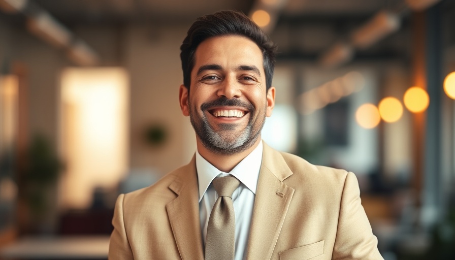 Hapag-Lloyd Cruises UK and Ireland Sales Manager smiling in suit.