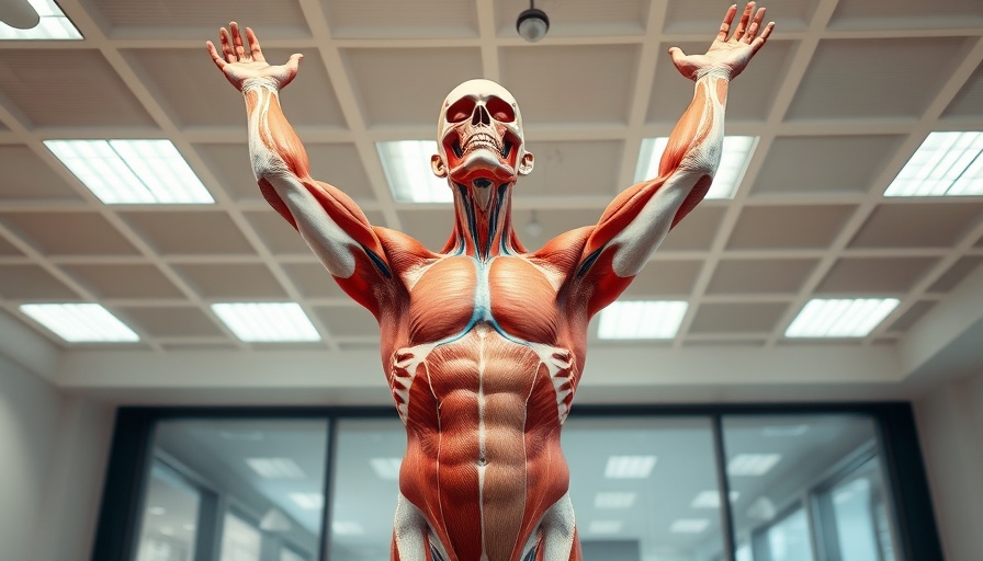 Anatomical sculpture showcasing human body's systems, Boost Your Immune System and Wellness concept.