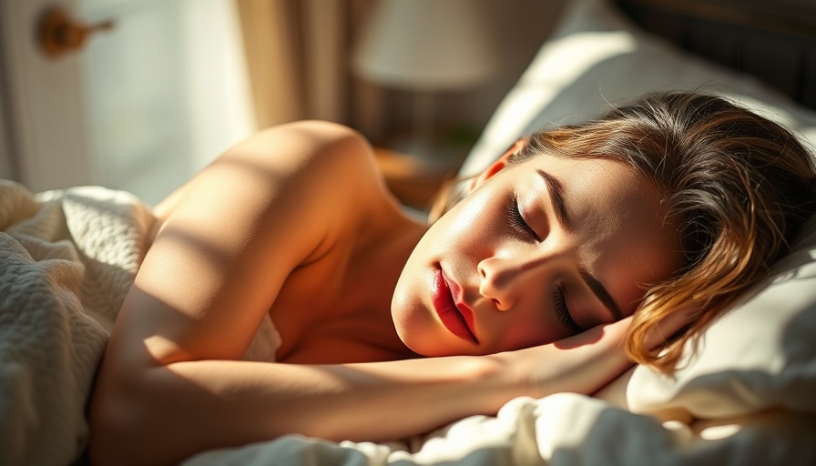 Peaceful woman embodies The Sleep Revolution in warm sunlight.