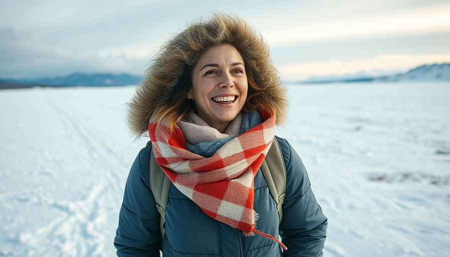 Adventure Travel: Woman in snowy landscape via Aito Agents