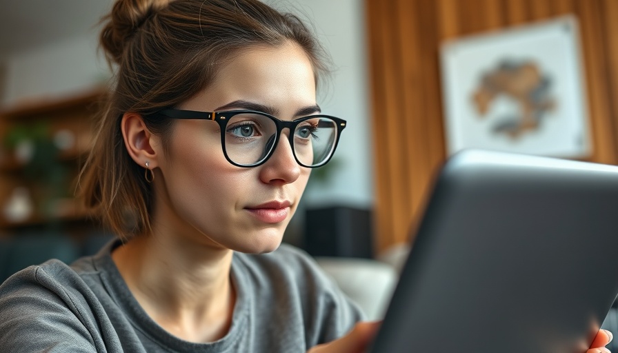 Young woman on video chat enhancing mental wellbeing.