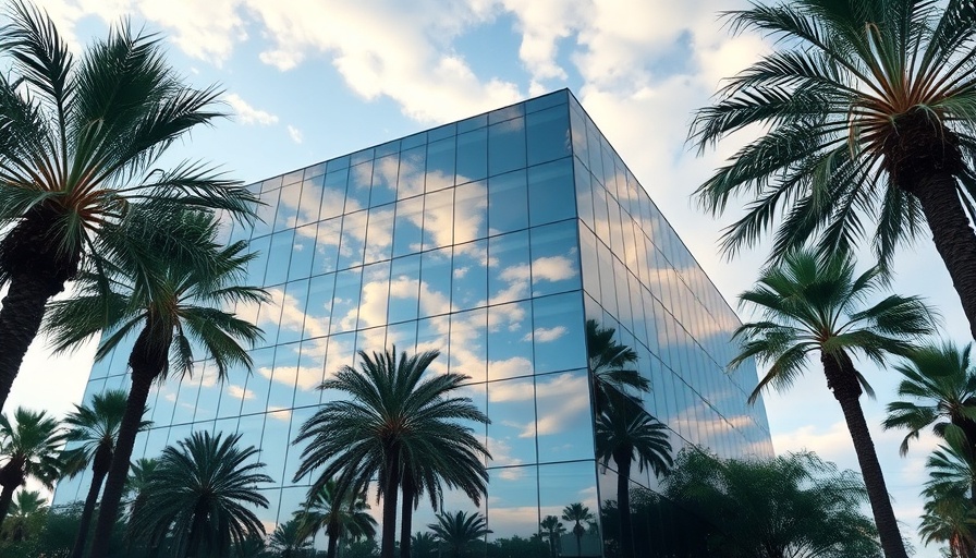 Don King Foreclosure Lawsuit office building with palm trees