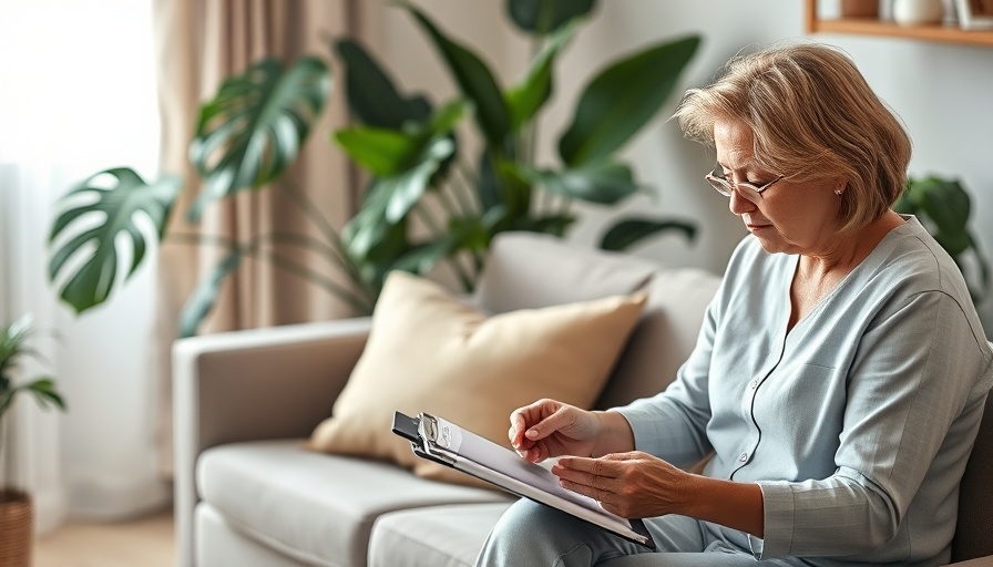 Therapist taking effective therapy notes in a cozy room.