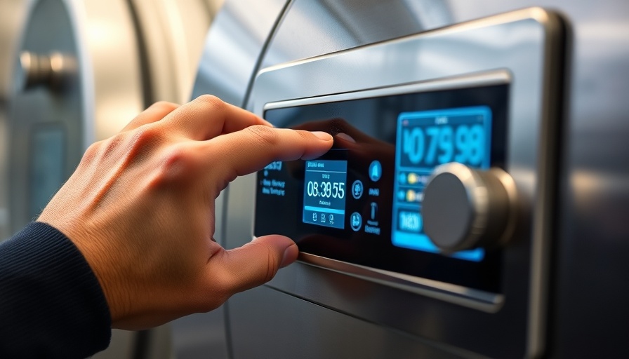 Hand operating hyperbaric chamber control panel for safety regulations.