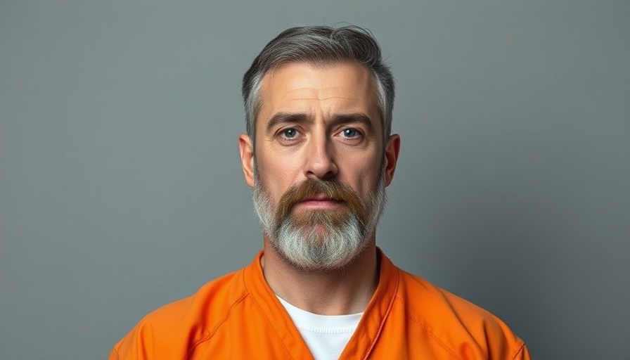 Kentucky Powerball winner arrested, mugshot in orange outfit.