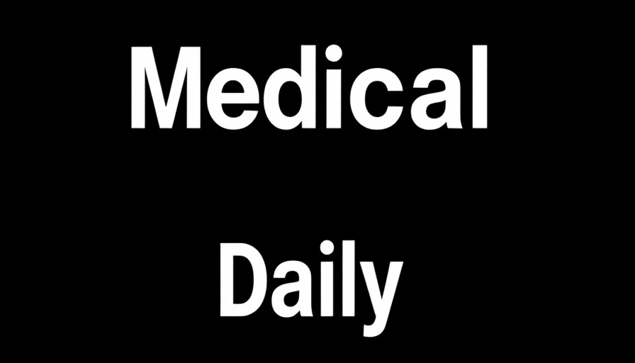 Minimalistic 'Medical Daily' text on black background related to U.S. healthcare costs.