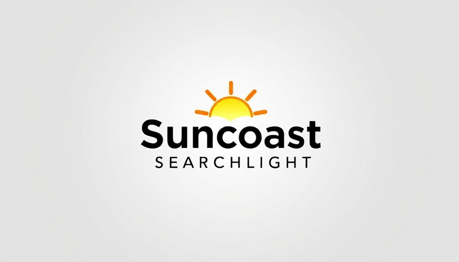 Suncoast Searchlight logo in Sarasota Trader Joe's news context