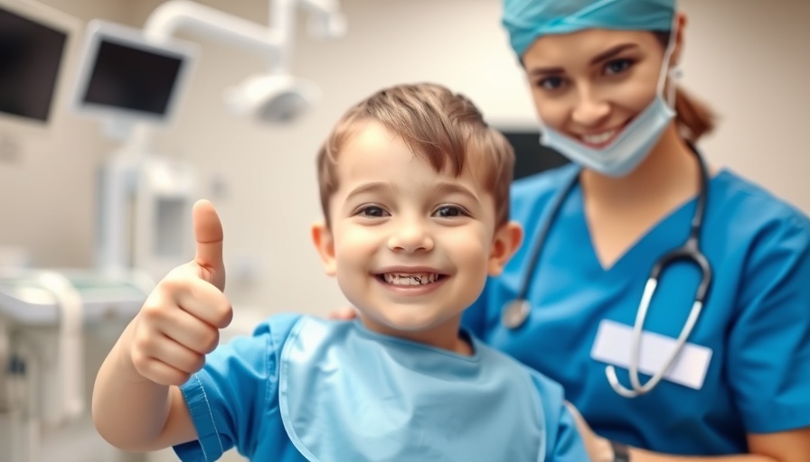 Choosing the Best Dentist for Your Family: dentist and child smiling in clinic.