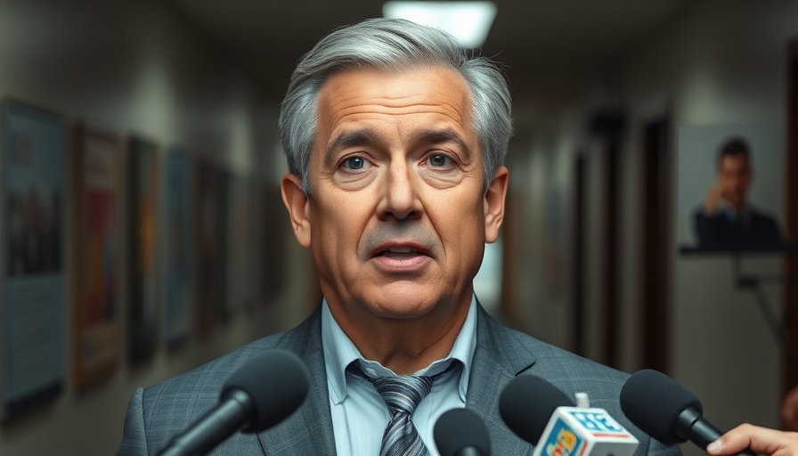 Distinguished man addresses media on Epstein investigation subpoena