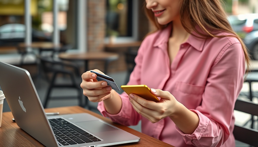 Woman uses credit card for payment at cafe, cash-back and travel rewards strategy.