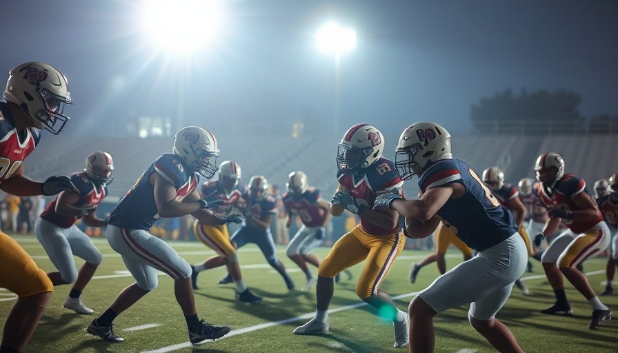 Lake Brantley Football Highlights: High school football game action.