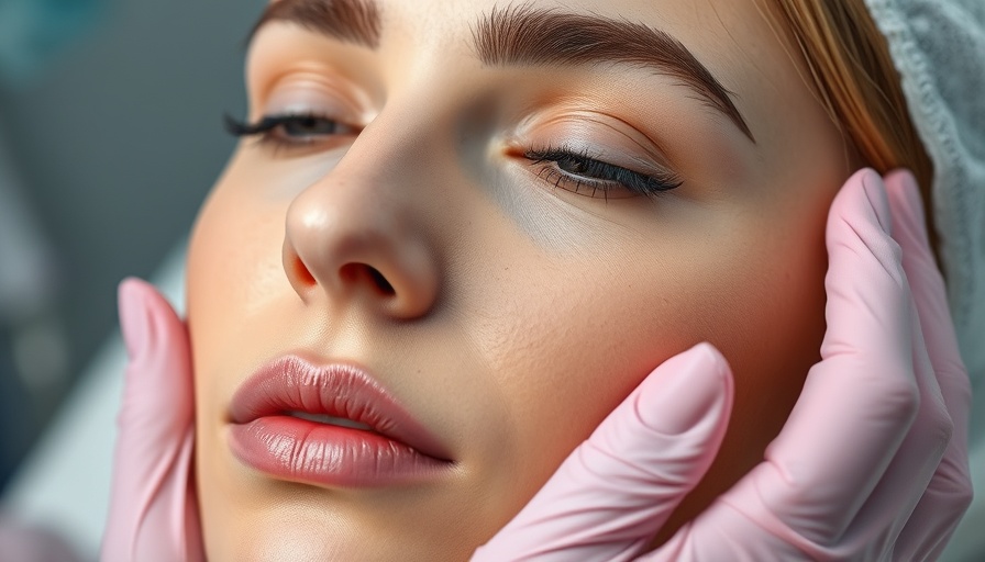 Woman receiving Botox treatment in a clinical setting, Psychology Of Botox.