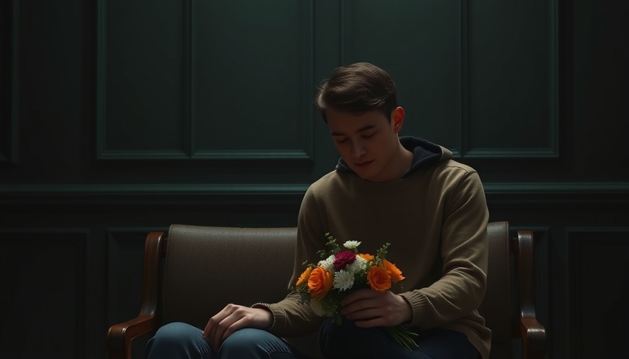 Funeral homes in Florida: couple comforting each other in a dimly lit room.