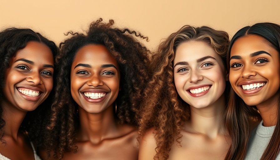 Diverse women highlighting natural beauty in skincare routine.