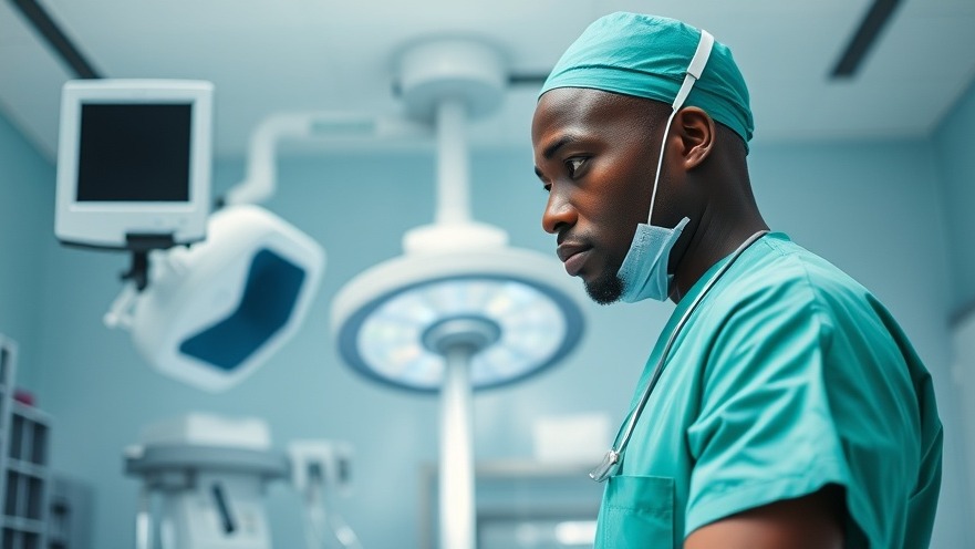 Kampala healthcare: Medical professional in cath lab preparing for heart attack treatment.