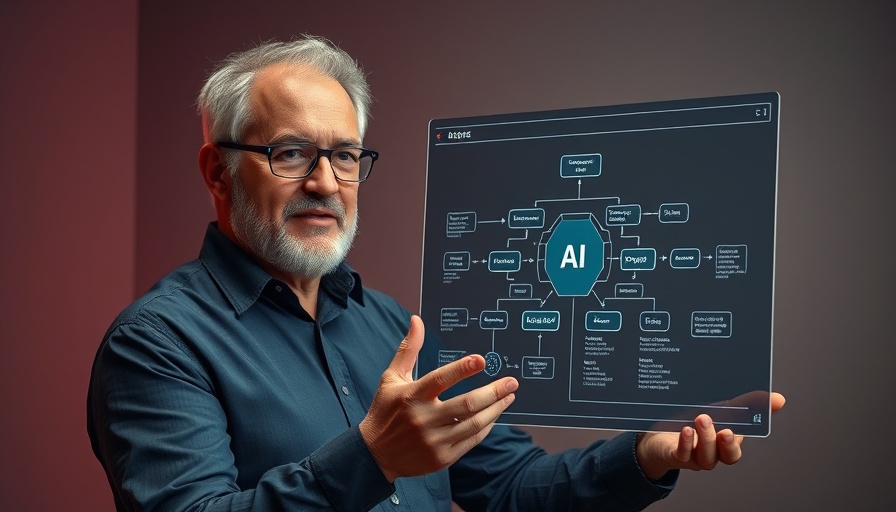 A to A Protocol for AI Agents presentation with flowchart.