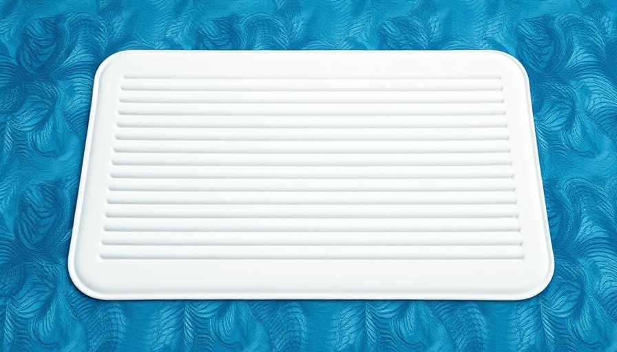 Elegant white Dorai bath mat with minimalist design.