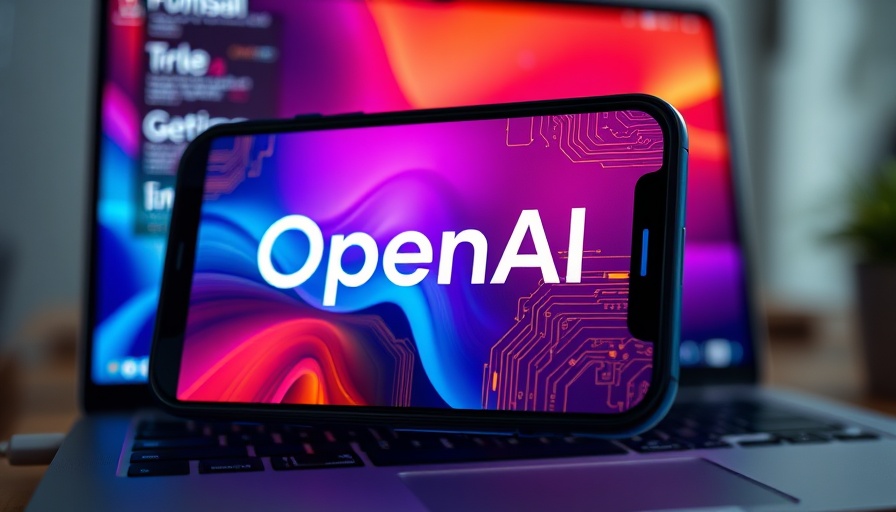 OpenAI logo on smartphone, representing ChatGPT integration with third-party apps