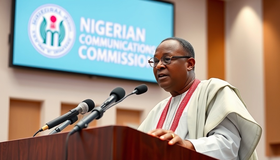 Nigerian Telecom Fibre Cuts discussion at NCC event.