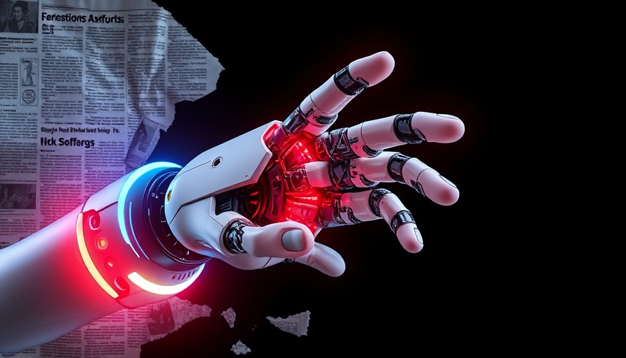 Futuristic robotic hand representing African healthtech startups.