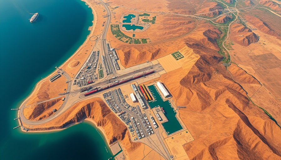 Gauteng port project map with railway and car terminals