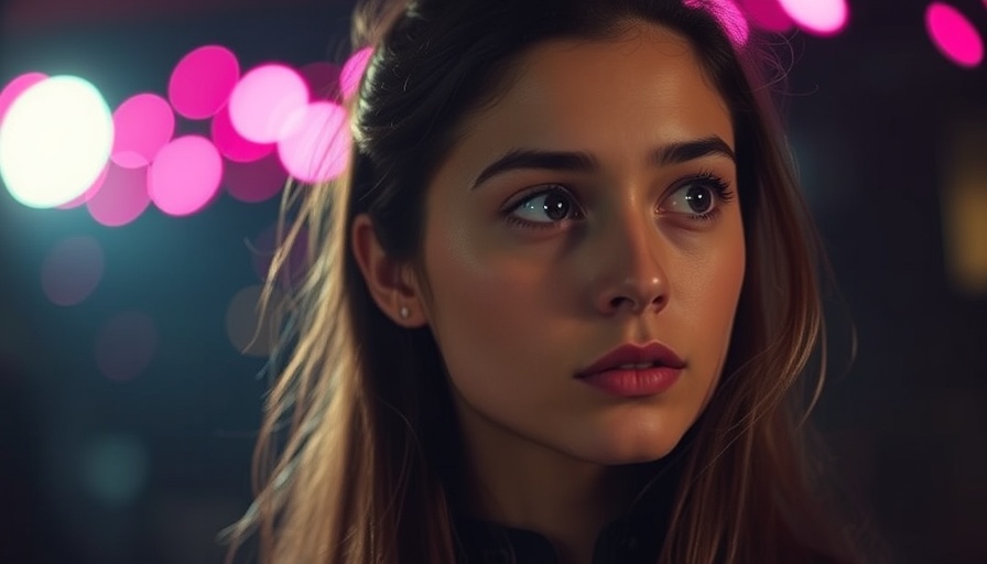 MetaHuman Animator concept with a contemplative young woman.